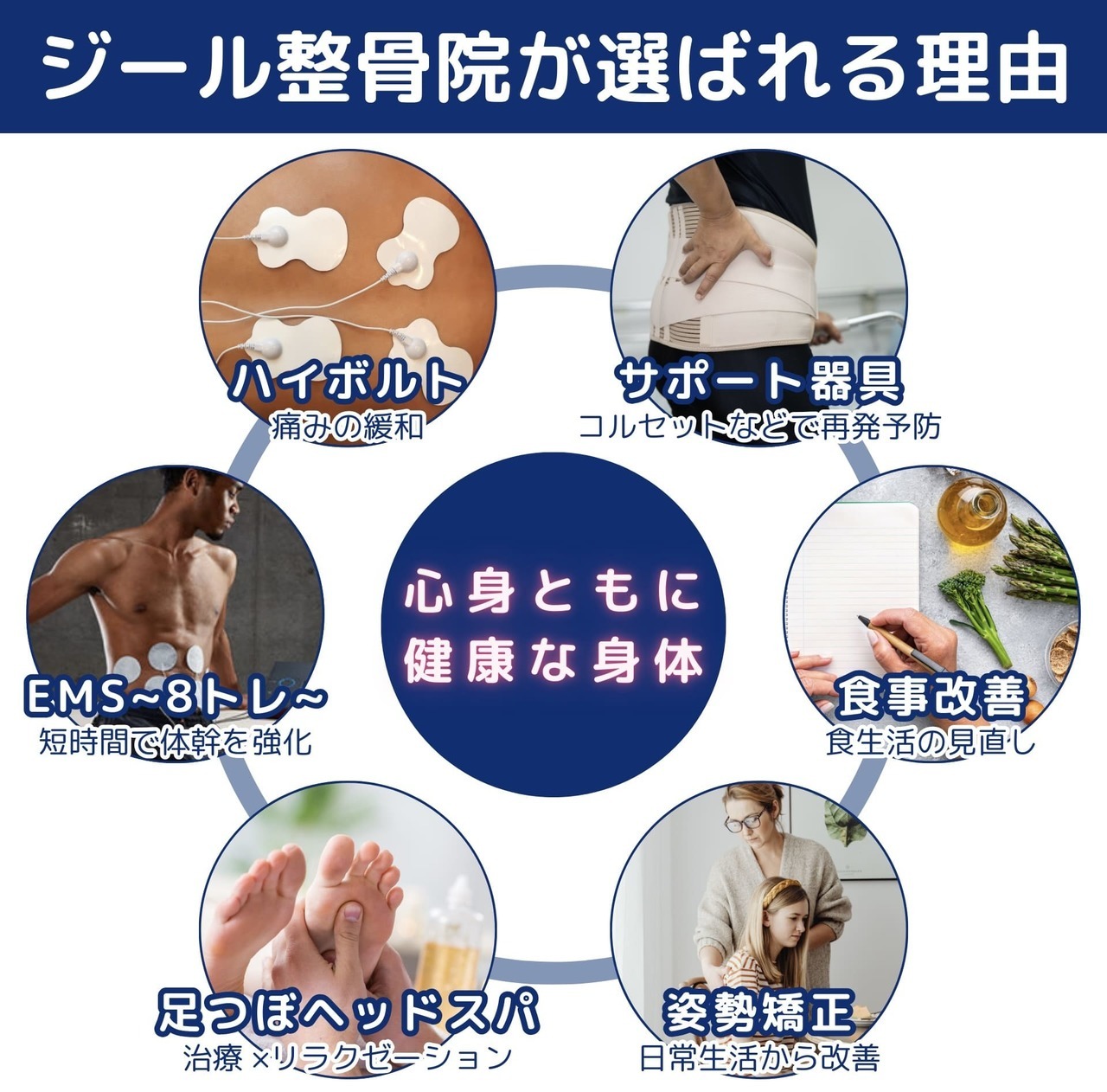 選ばれる理由｜玉野市田井ジール鍼灸整骨院